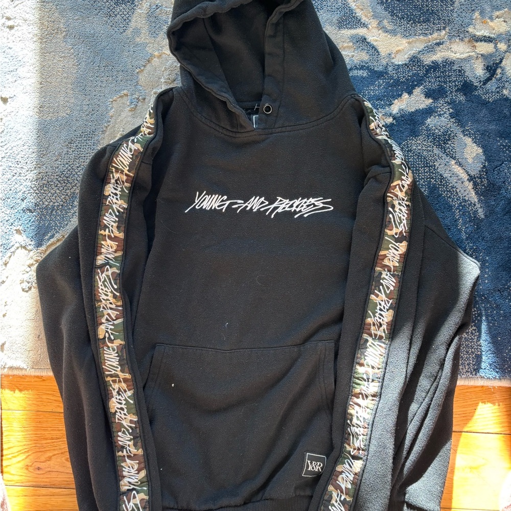 Young & Reckless hooded sweatshirt